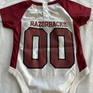 Razorbacks Jersey 0-3 months NWOT